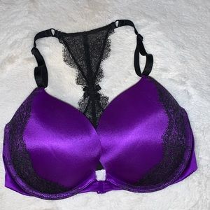 32DD Victoria’s Secret Very Sexy Racerback front close Push-up bra
